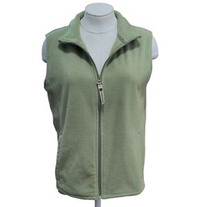 Woolrich Full Zip Fleece Vest Size M